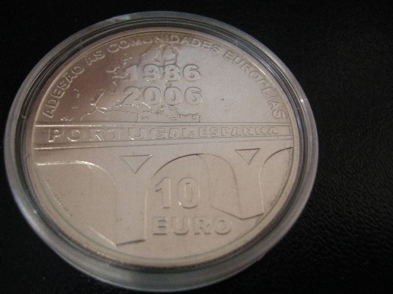 (afbeelding voor) 10 Euromunt Portugal 2006